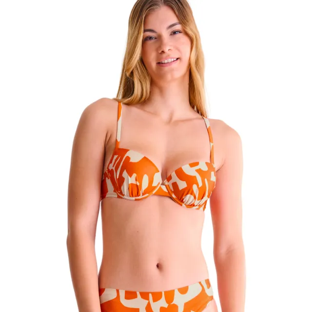 Lisca ASWAN voorgevormd bikinitopje oranje