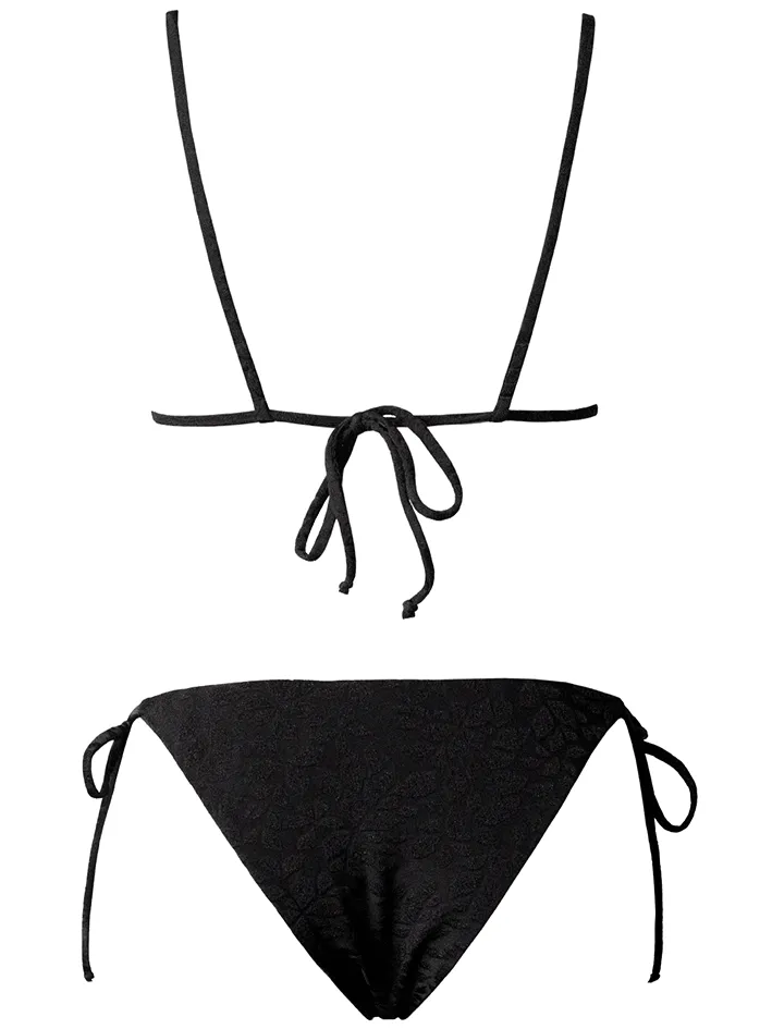 Anekdot dames vegan Triangel Bikiniset Olbia Zwart, foto 2