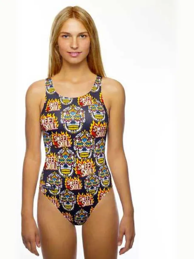 Turbo Sweet Halloween 2014 Zwemkleding Veelkleurig M Vrouw Multicoloured