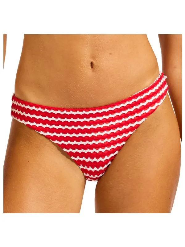Seafolly Women's Mesh Effect Hipster Pant - Bikinibroekje, oranje