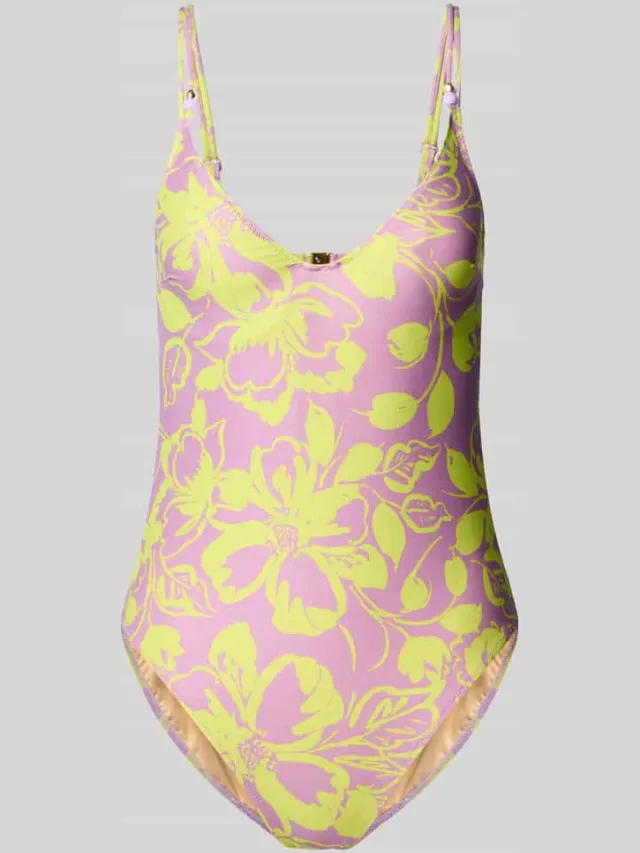 Marie Jo Badpak in all-over look met parels model 'CHALIA' Lichtgroen
