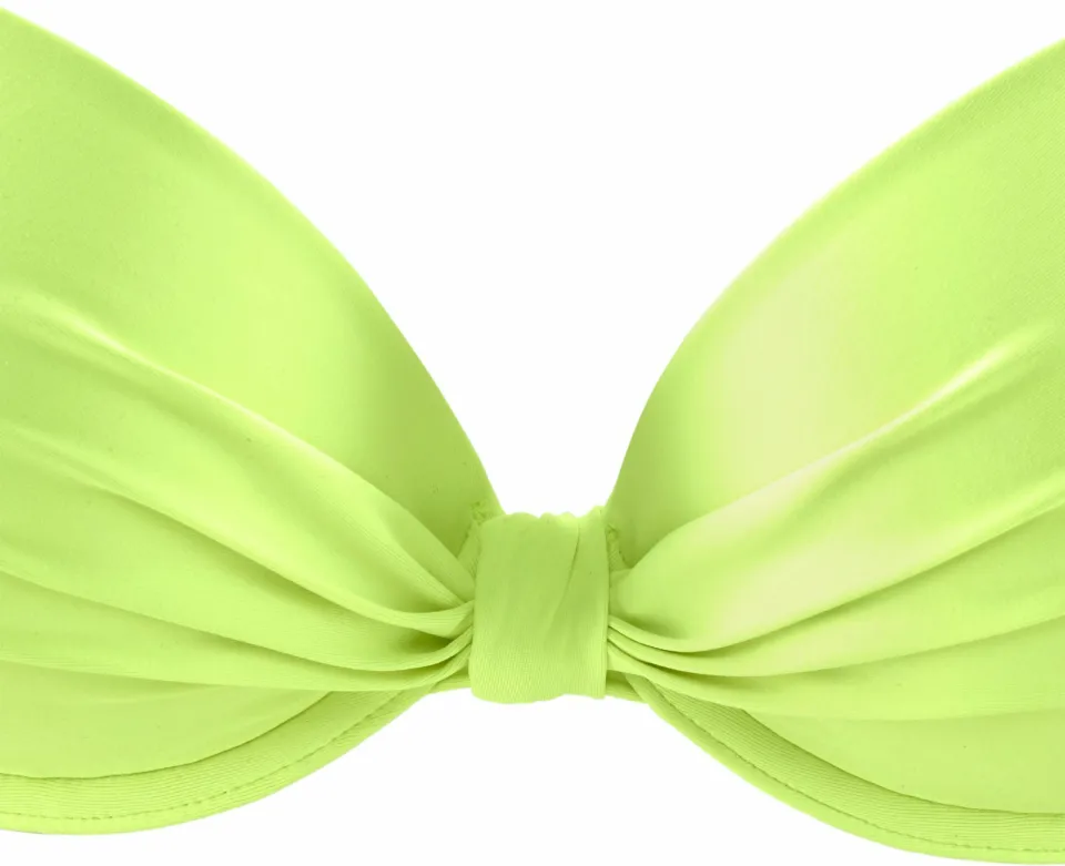 beugelbikinitop limegroen lime, foto 3