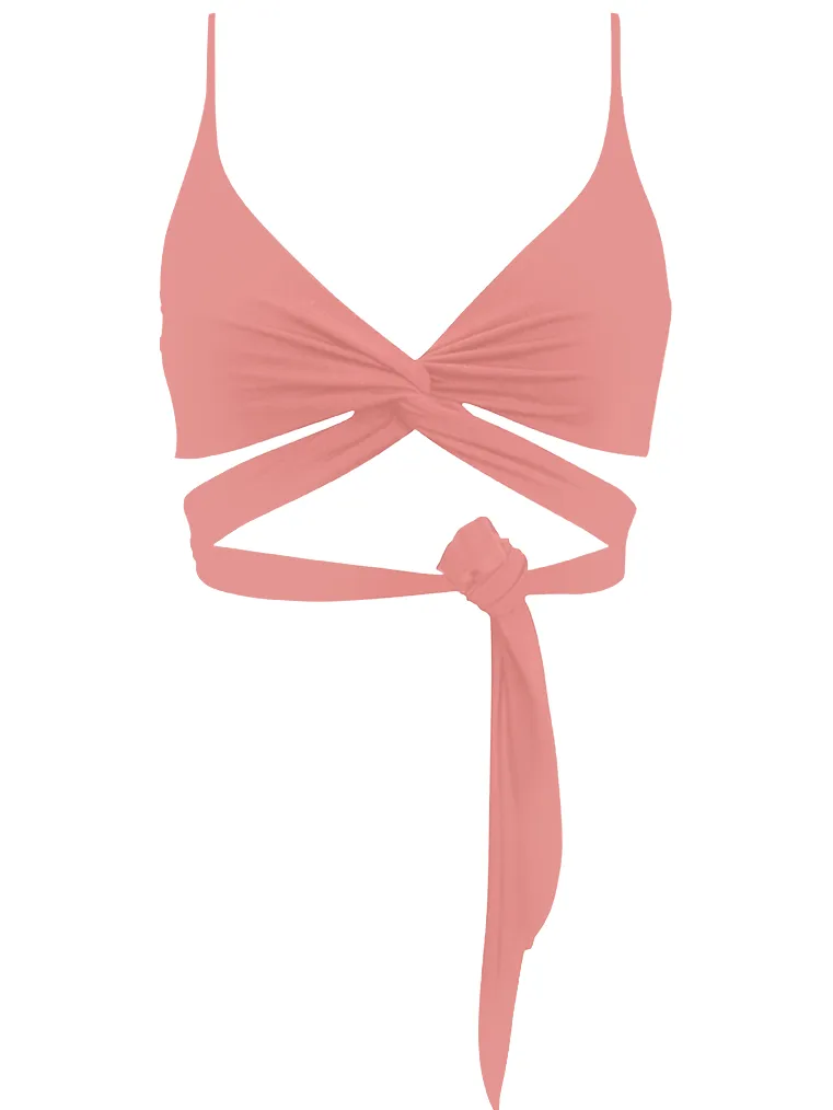 Anekdot dames vegan Bikinitop Lin Blush lichtroze, foto 2