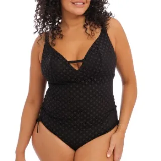 Elomi Bazaruto non wired badpak zwart Blauw,Zwart