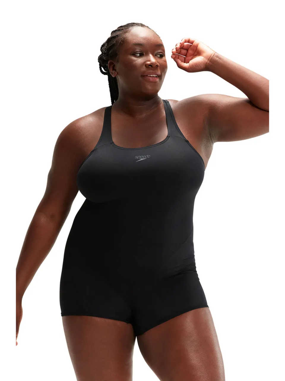 Speedo Eco+ Legsuit badpak zwart