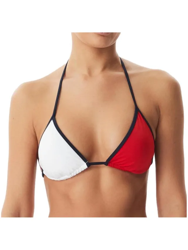 Tommy Hilfiger voorgevormde bikinitop blauw