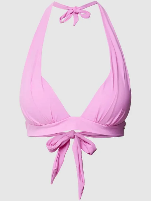 banana moon Bikinitop met voorgevormde cups, model 'MAHO SPRING' Felroze