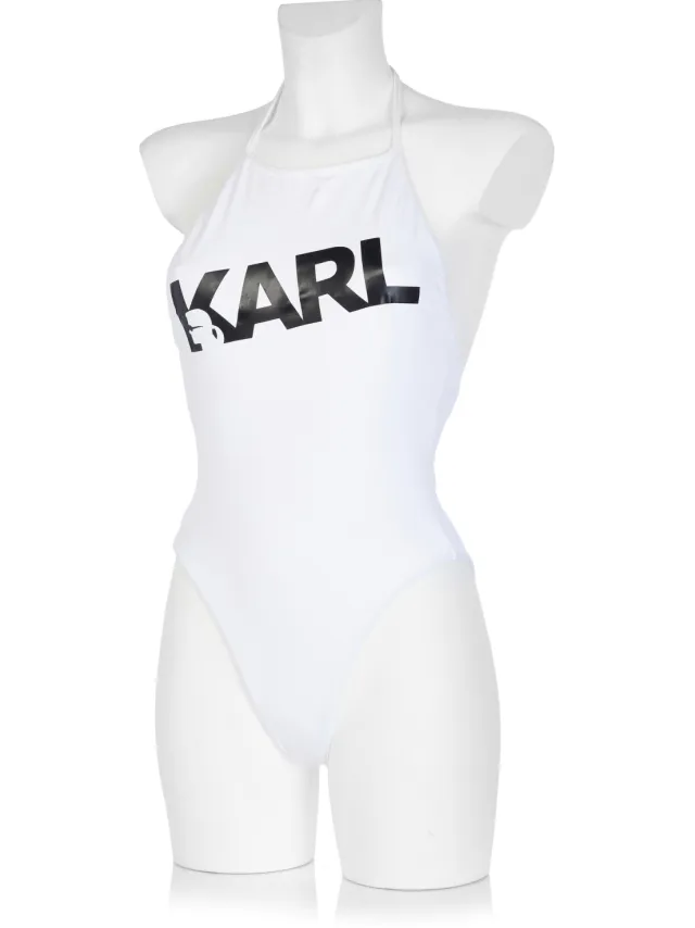 Karl Lagerfeld Badpak van Karl Lagerfeld Wit