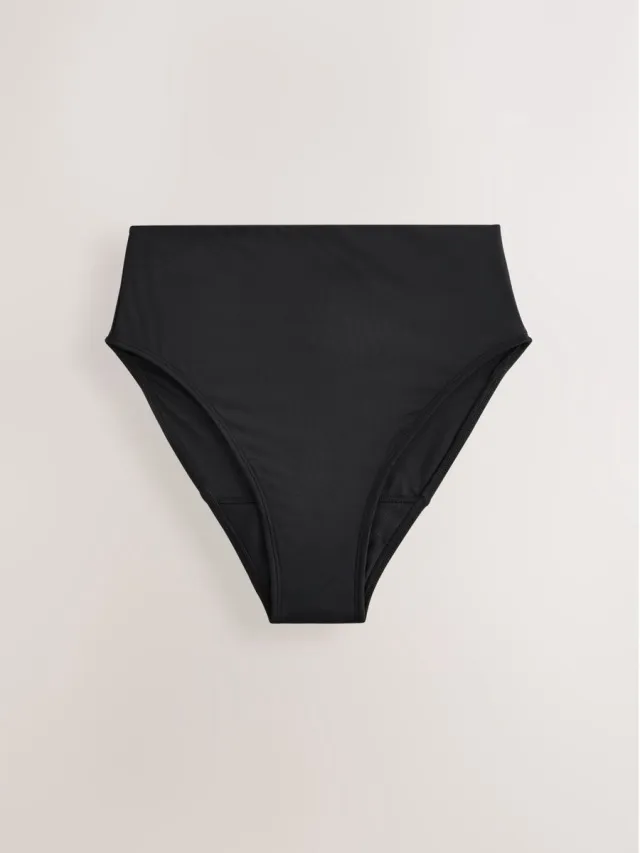 Next Dames - Periode bikinibroekje met medium taille - Zwart Black
