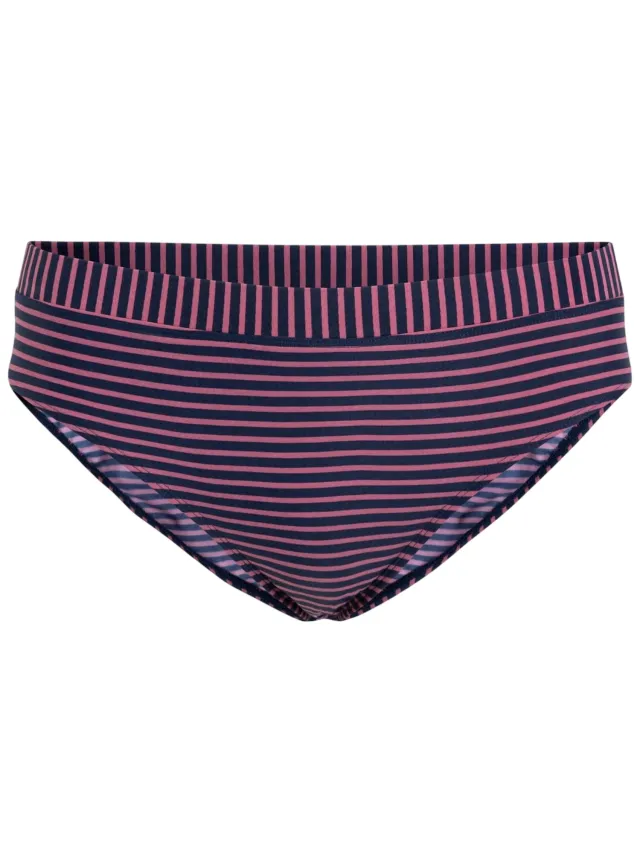 Trespass Dames/Dames Gestreept Bikinibroekje (Rose) Rosé