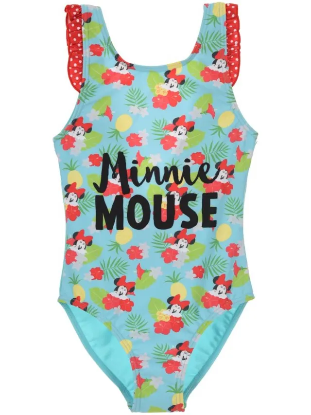 Disney Minnie Mouse - Badpak - Turquoise - 8 jaar - 128cm