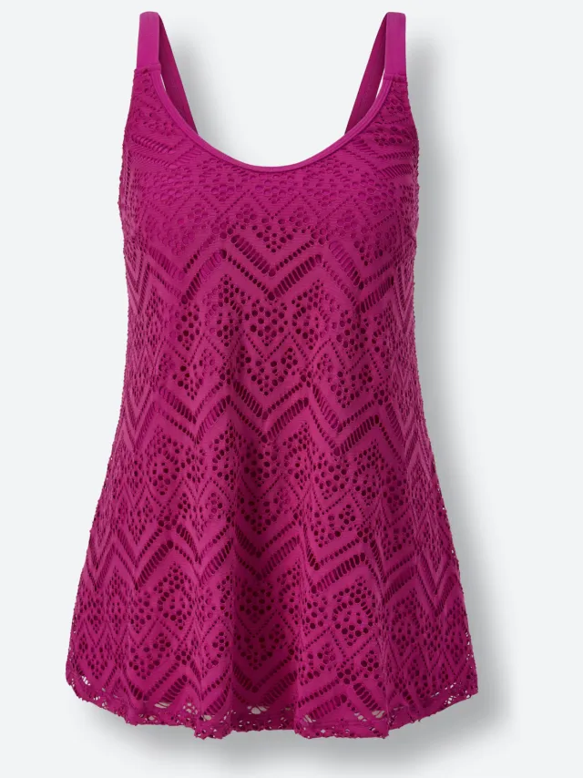 tankini-bovenstuk magenta, foto 2