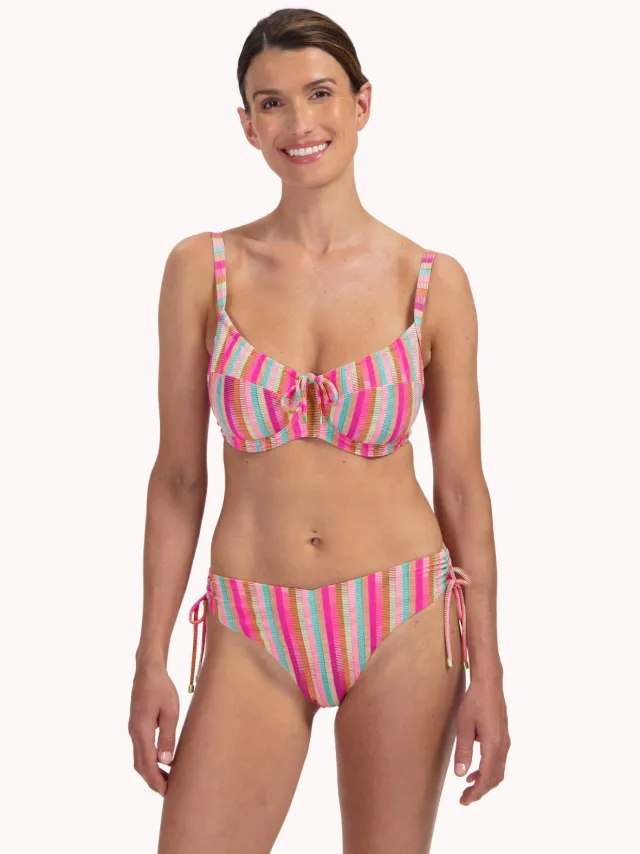 Cyell bikinibroekje roze/groen
