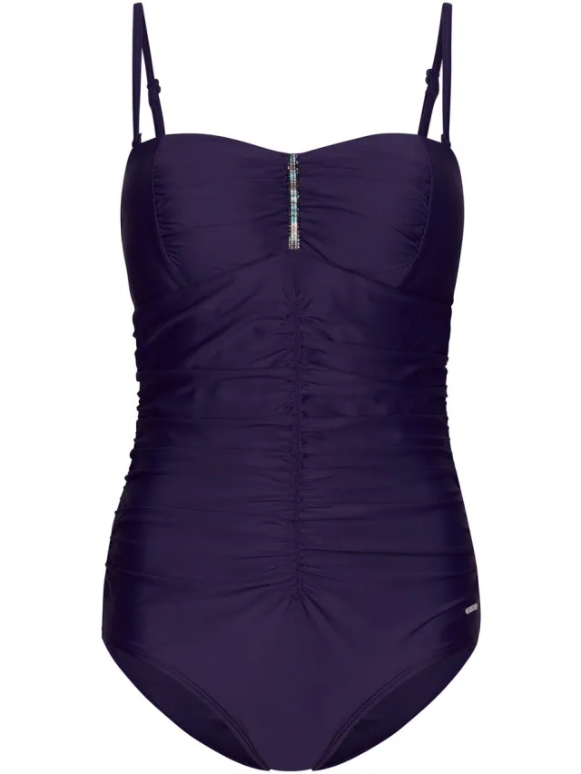 Pastunette Badpak Iris - Paars - Corrigerend - Strapless