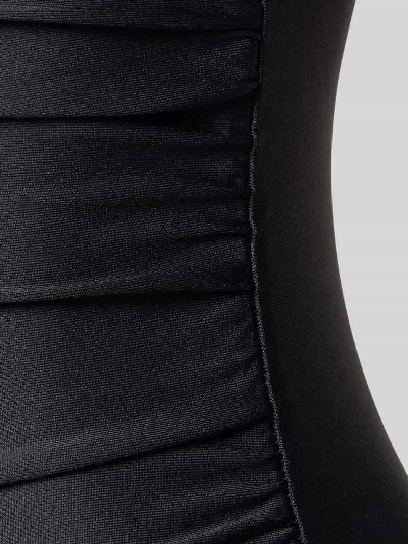 Jake*s Casual Slim fit badpak met plooien Zwart