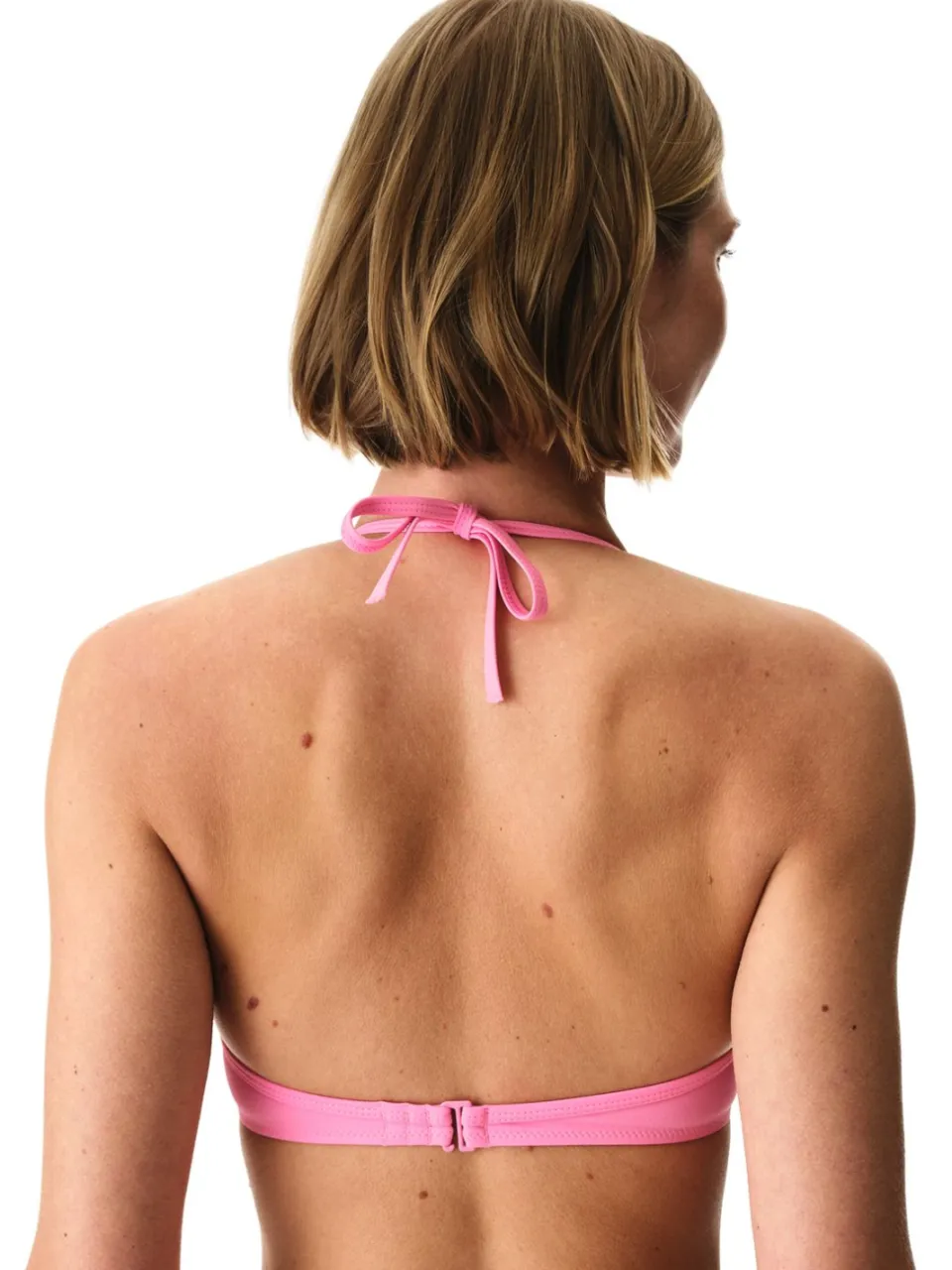 Penti Kleurige Halter Bikini Top met Ondersteuning fuchsia, foto 2