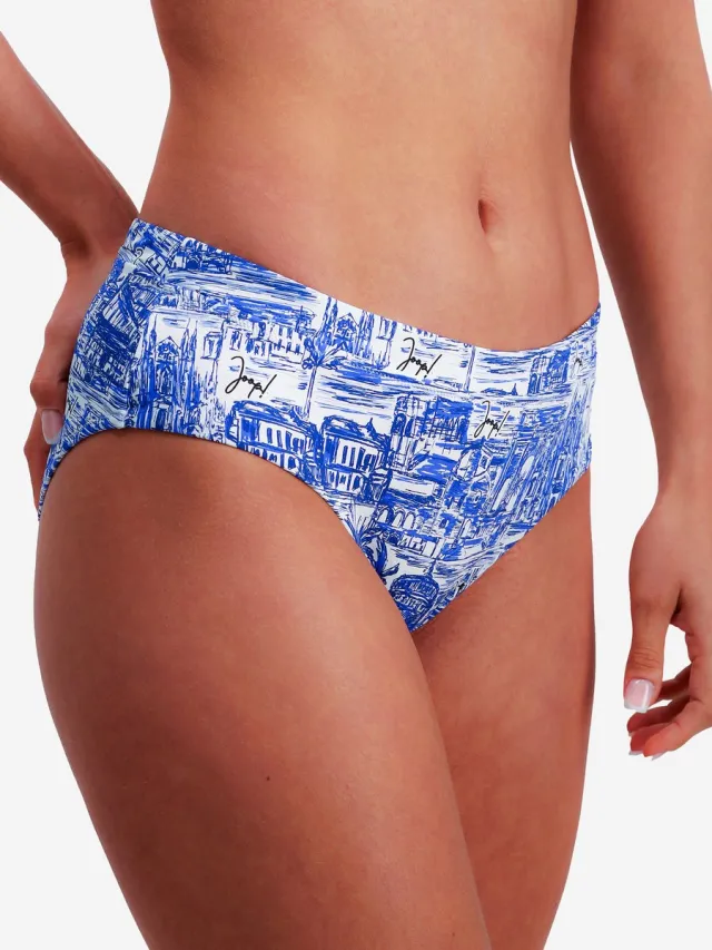 Joop! Bikini-Hose Italy blauw