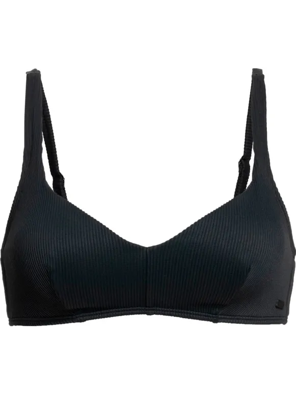 Roxy Women's Rib Roxy Love The Sun Ray - Bikinitop, zwart