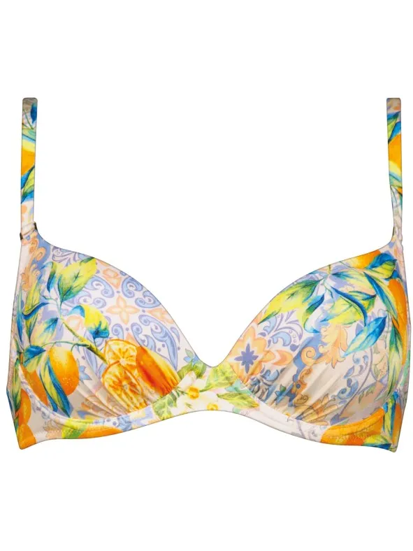 WATERCULT Women's Dolce Whimsy Wired Bikini Top - Bikinitop - Cup: C, wit