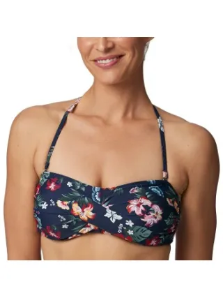 Abecita Hawaii Twisted Bikini Bandeau Versch.kleure/Patroon,Blauw
