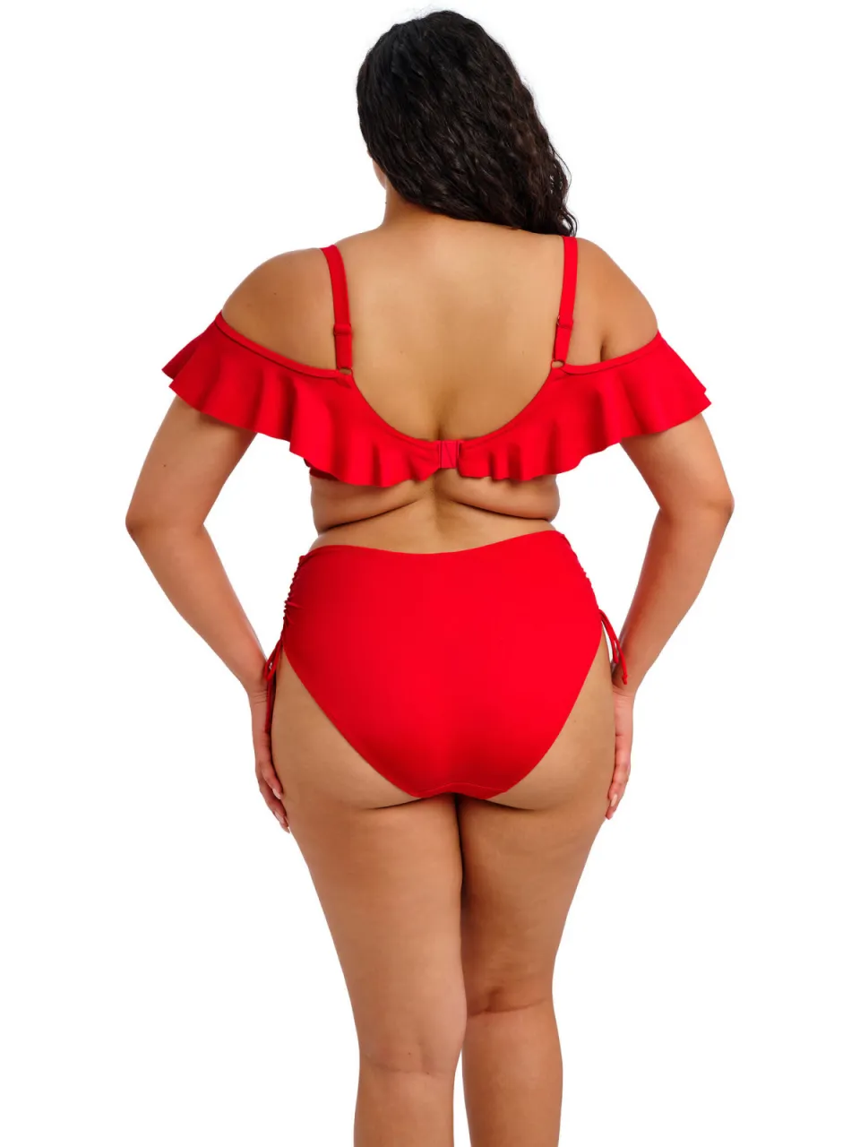 Elomi high waist bikinibroekje Plain Sailing rood, foto 3
