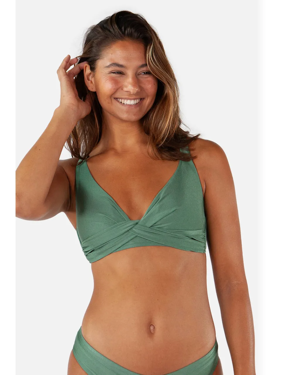 Barts Isla bikinitop groen