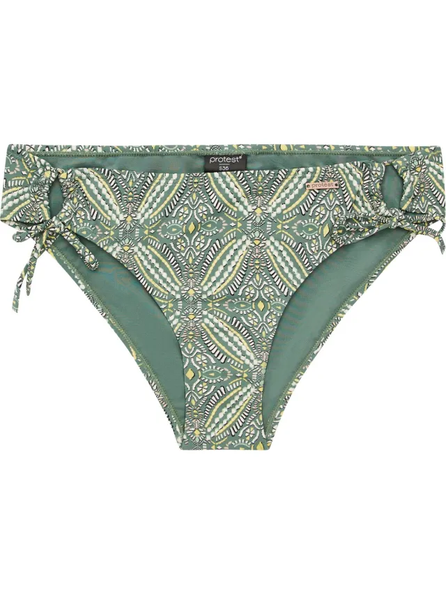 Protest Mixcabelau – Bikini broekje Dames – Normale pasvorm – Mix & Match Veggie Green