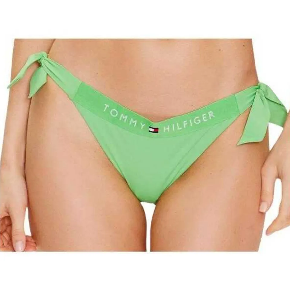 Calvin Klein Bikinibroekje Dames/Dames met Logo (Groen)