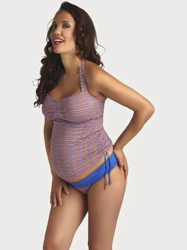 Pez D'or zwangerschapstankini Martinique jacquard