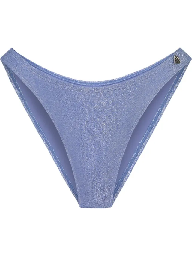 Beachlife Lavender Glitter high leg bikinibroekje Lavendel