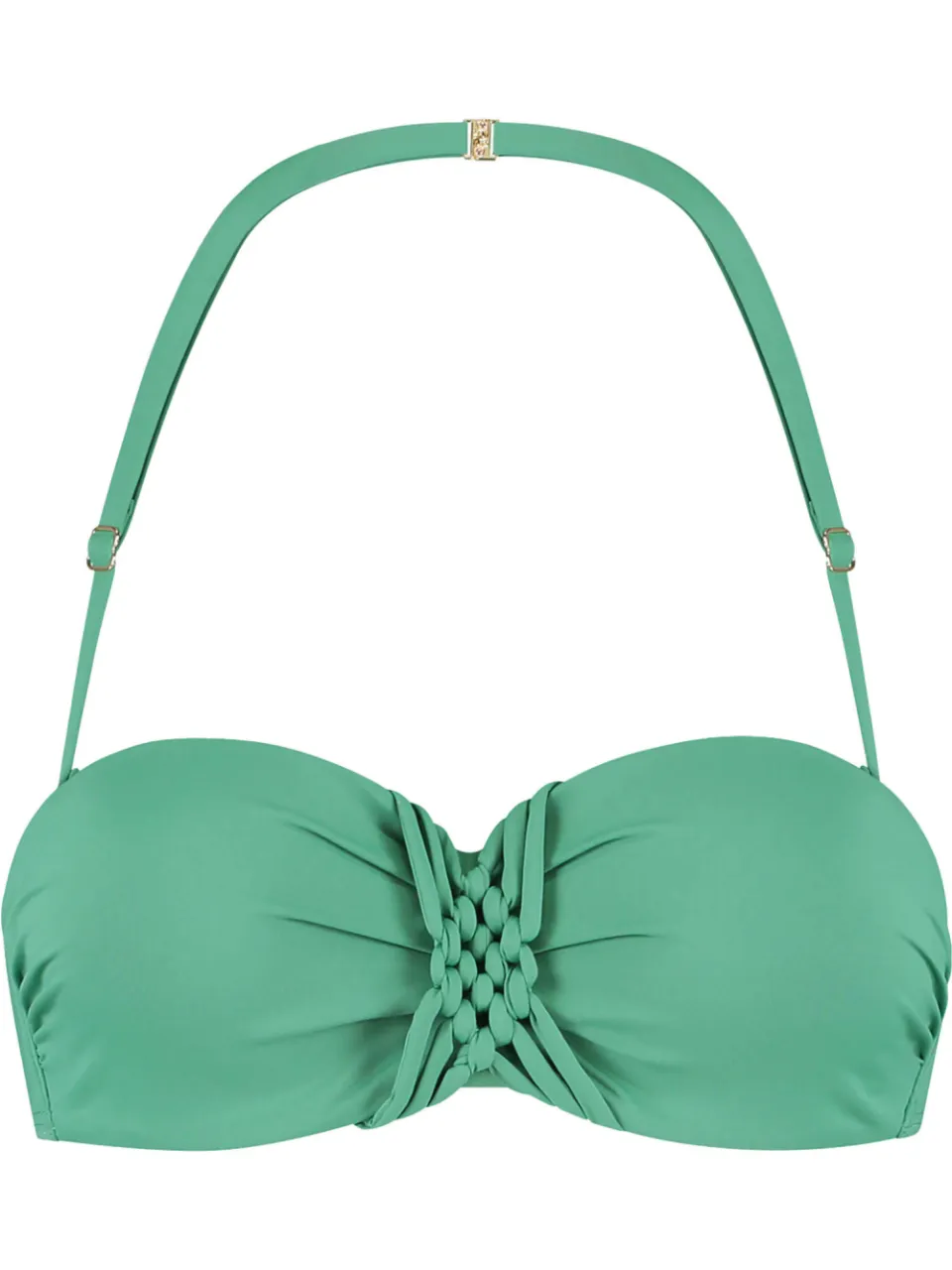 Cyell Green Oasis strapless bandeau bikinitop groen, foto 3