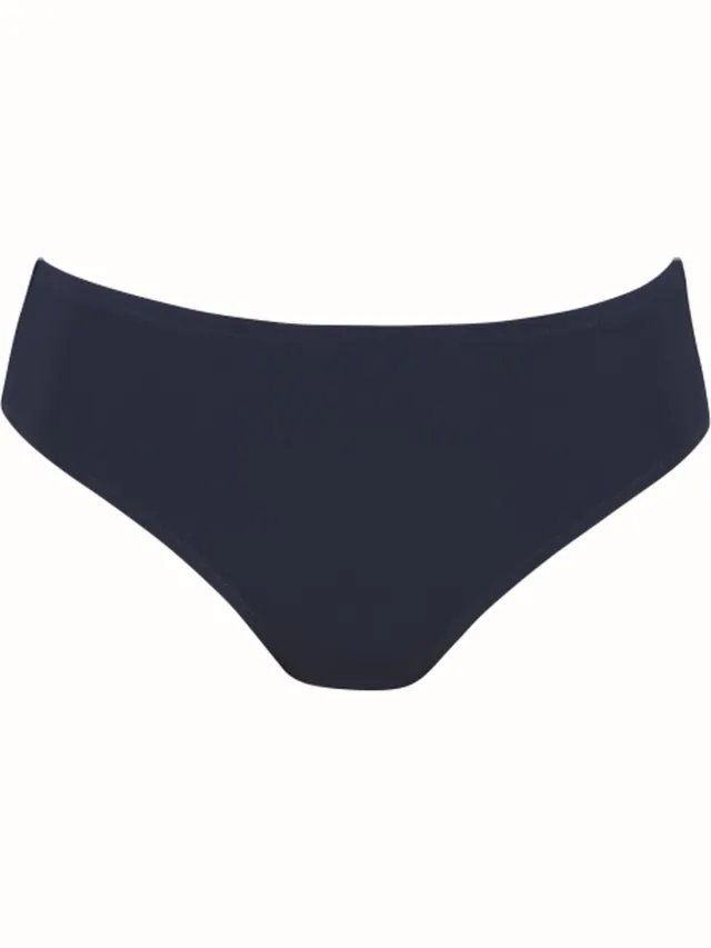 Rosa Faia Bikini Slip Style Comfort Zwart - Zwart