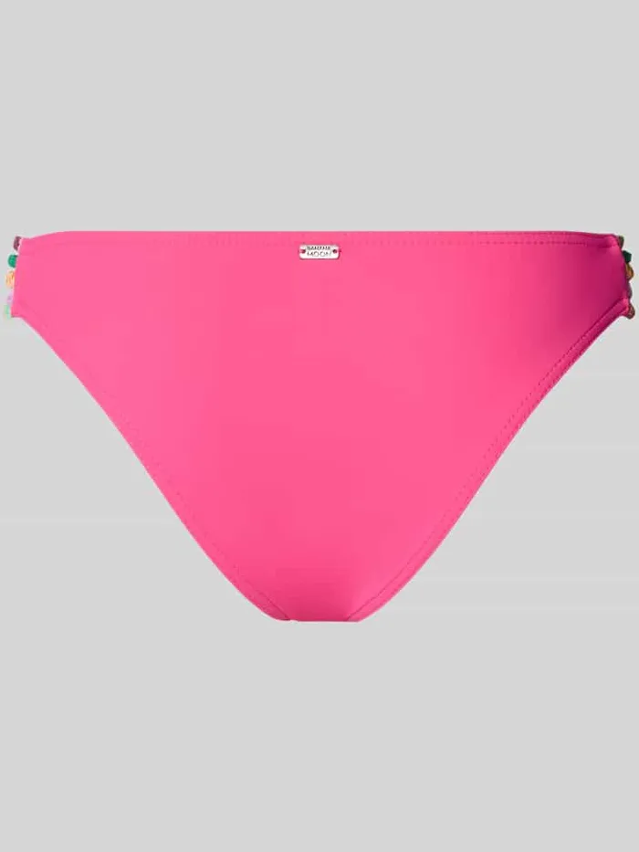 banana moon slim fit bikinibroekje met siergarnering model 'ONYTA' roze, foto 2