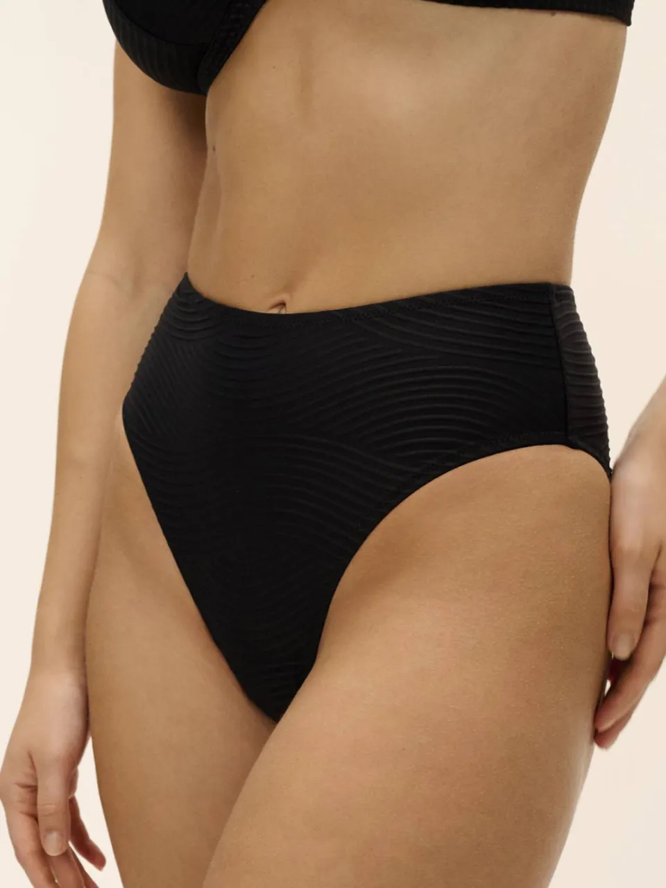 Freya Cala Cuba high waist bikinibroekje - zwart, foto 3