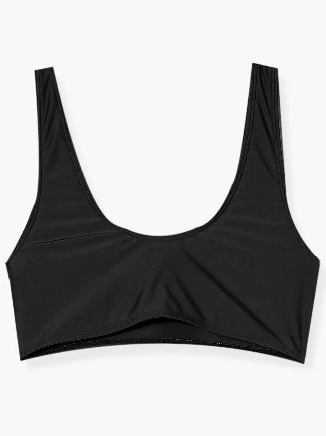 boohoo Dames Essentials Scoop Bikini Top zwart, foto 2