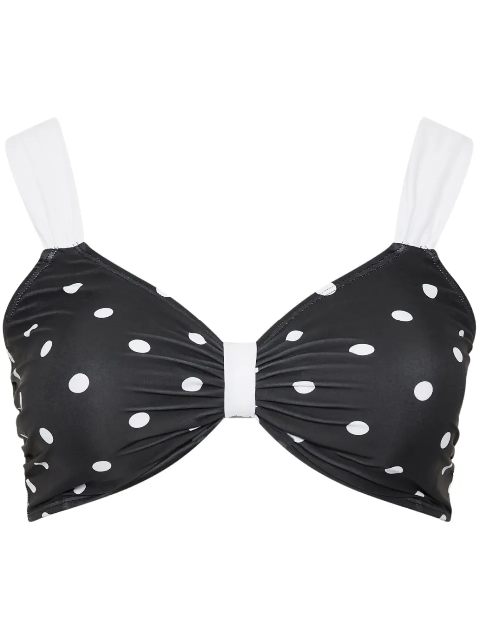 Yours Zwarte Polkadot Bikinitop, foto 4