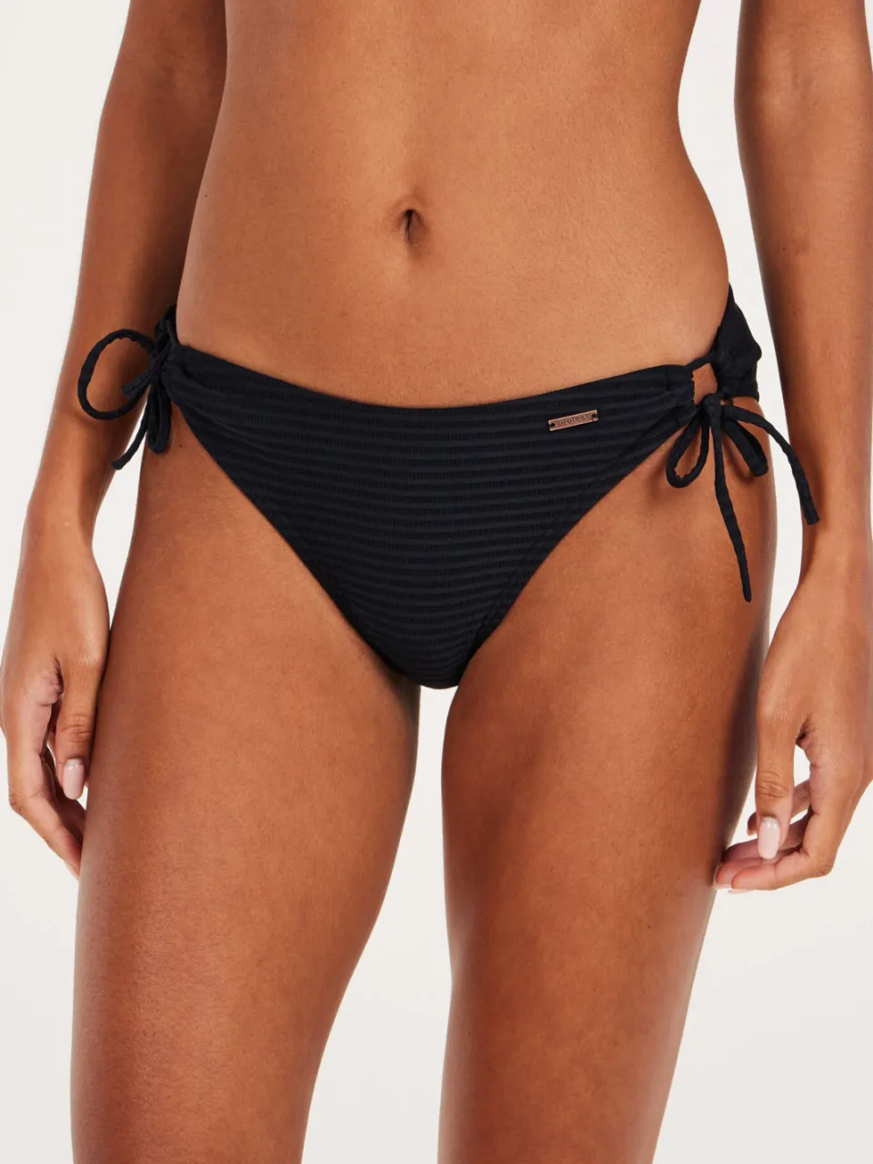 Protest strik bikinibroekje MIXBACK met ribstructuur zwart, foto 6