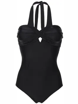 Missya Viola Swimsuit Bandeau zwart
