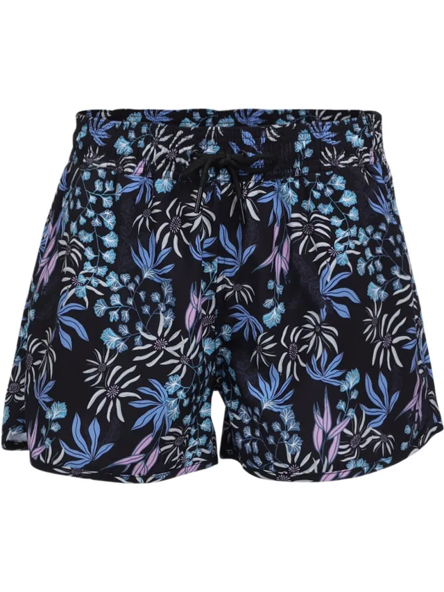 Brunotti Toluca-Print - Zwembroek Zwart - Dames - Sneldrogend - 4-way stretch - Mix & Match Black