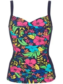 Damella Geena Tankini Top Blauw