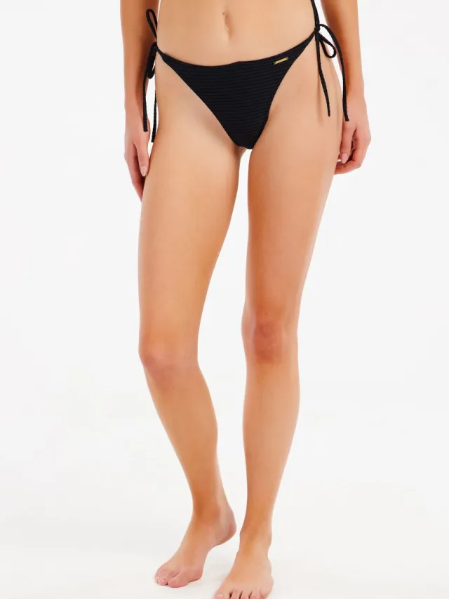 Protest MIXSwayol - Bikini broekje Dames - Tie side - Cheeky True Black