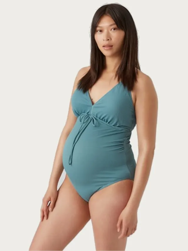 Mamalicious ZwangerschapsBadpak / PositieBadpak MLLora Halter Arctic