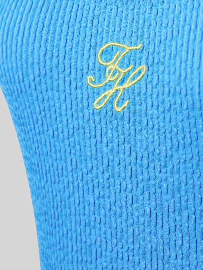 Tommy Hilfiger Badpak met gestikt logo blauw, foto 2
