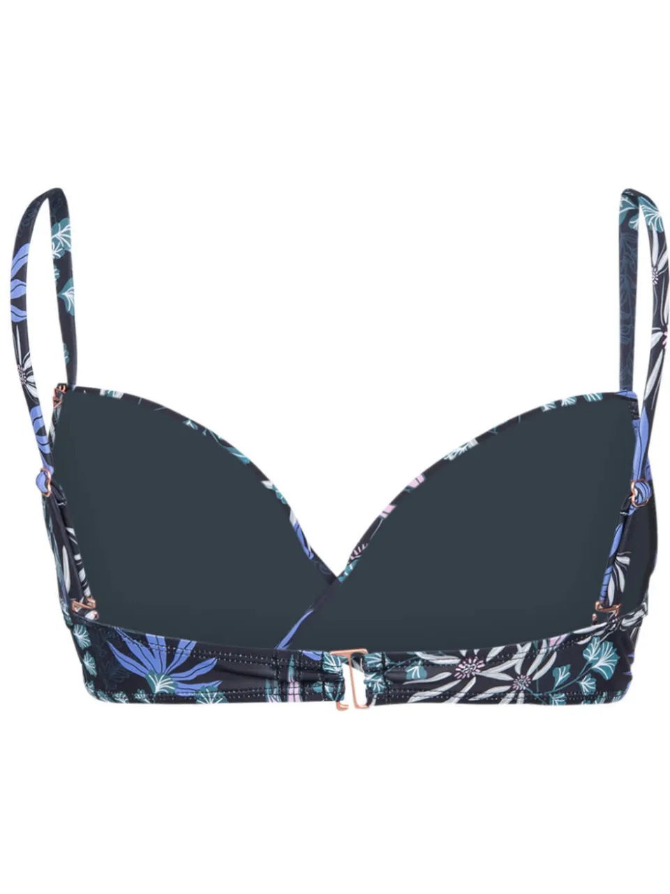 Brunotti Stefana beugel bikinitop zwart bloemenprint, foto 3