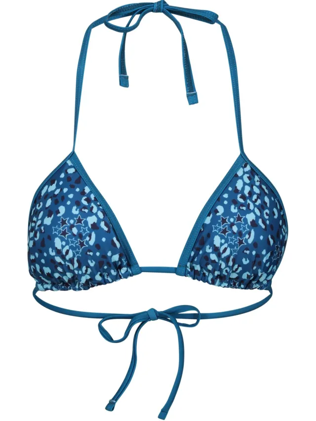Regatta Dames/Dames Aceana Bikinitop met dierenprint (Hemels) Petrol