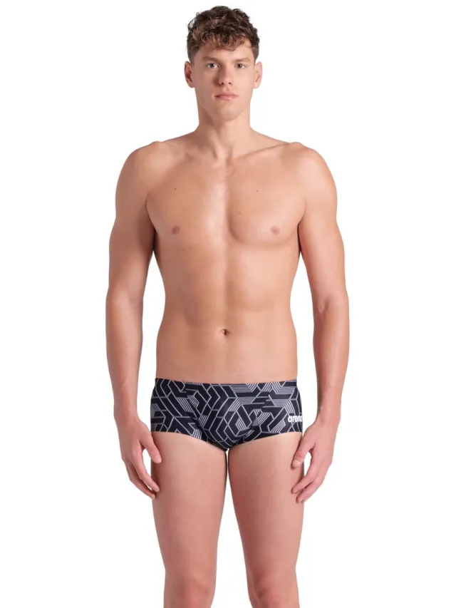 Arena Zwemslip Escape Low Waist Team Zwart