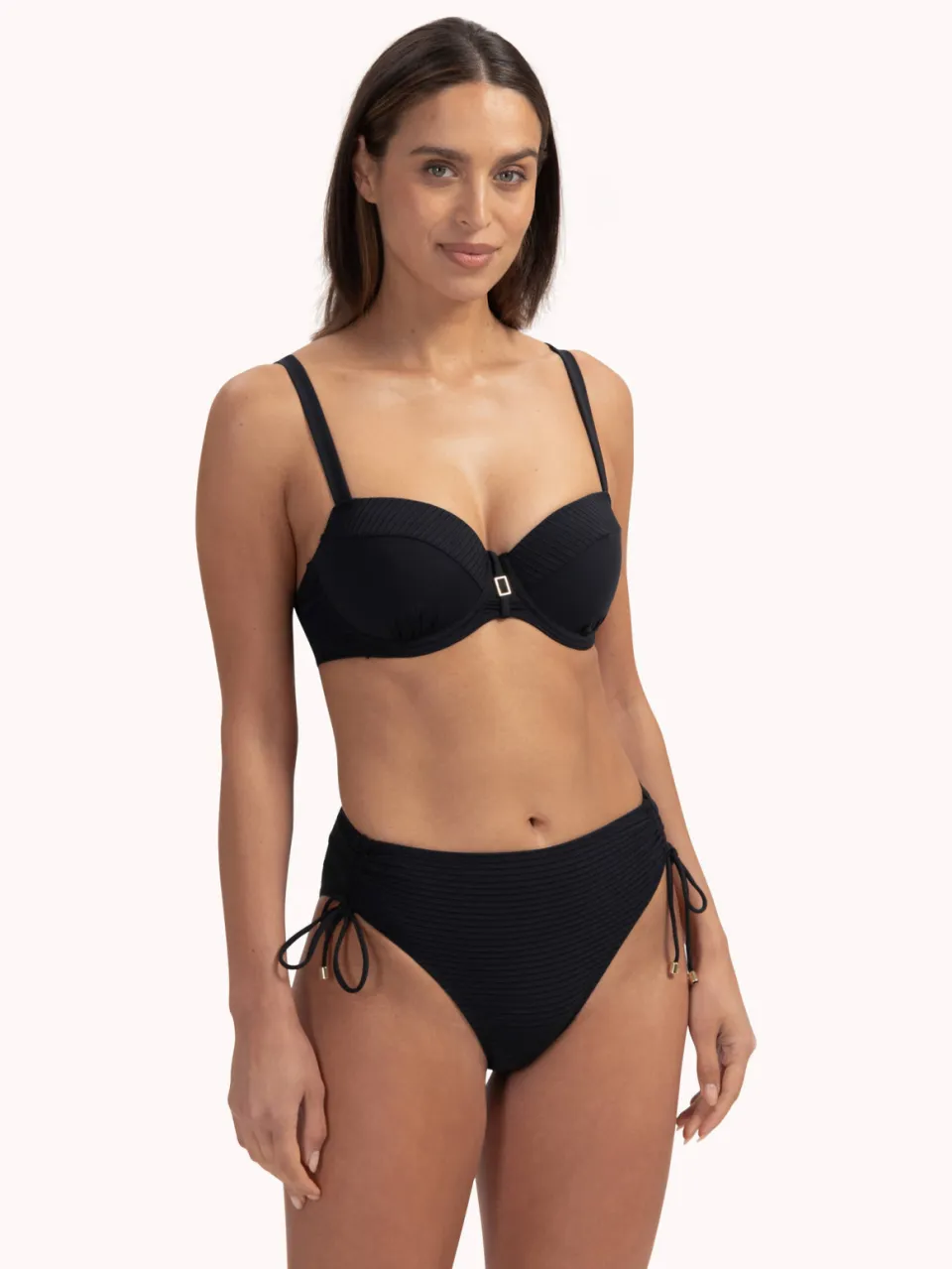 Cyell voorgevormde beugel bikinitop zwart